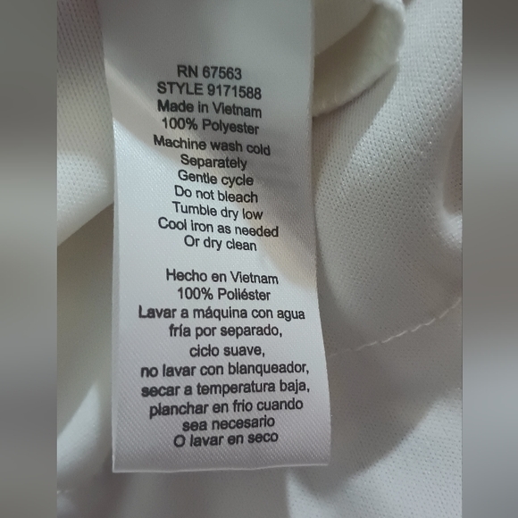 Floral Silhouette WovenChiffon Tiered OverlayDress Blush SL Fashions - Picture 14 of 16